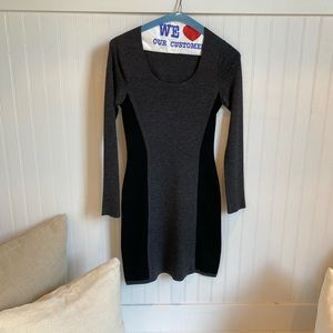 Wool sweater dress